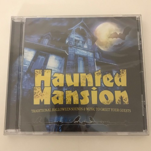 New CD Halloween Haunted Mansion Sound Effects Haunted House Tour Spooky Scary