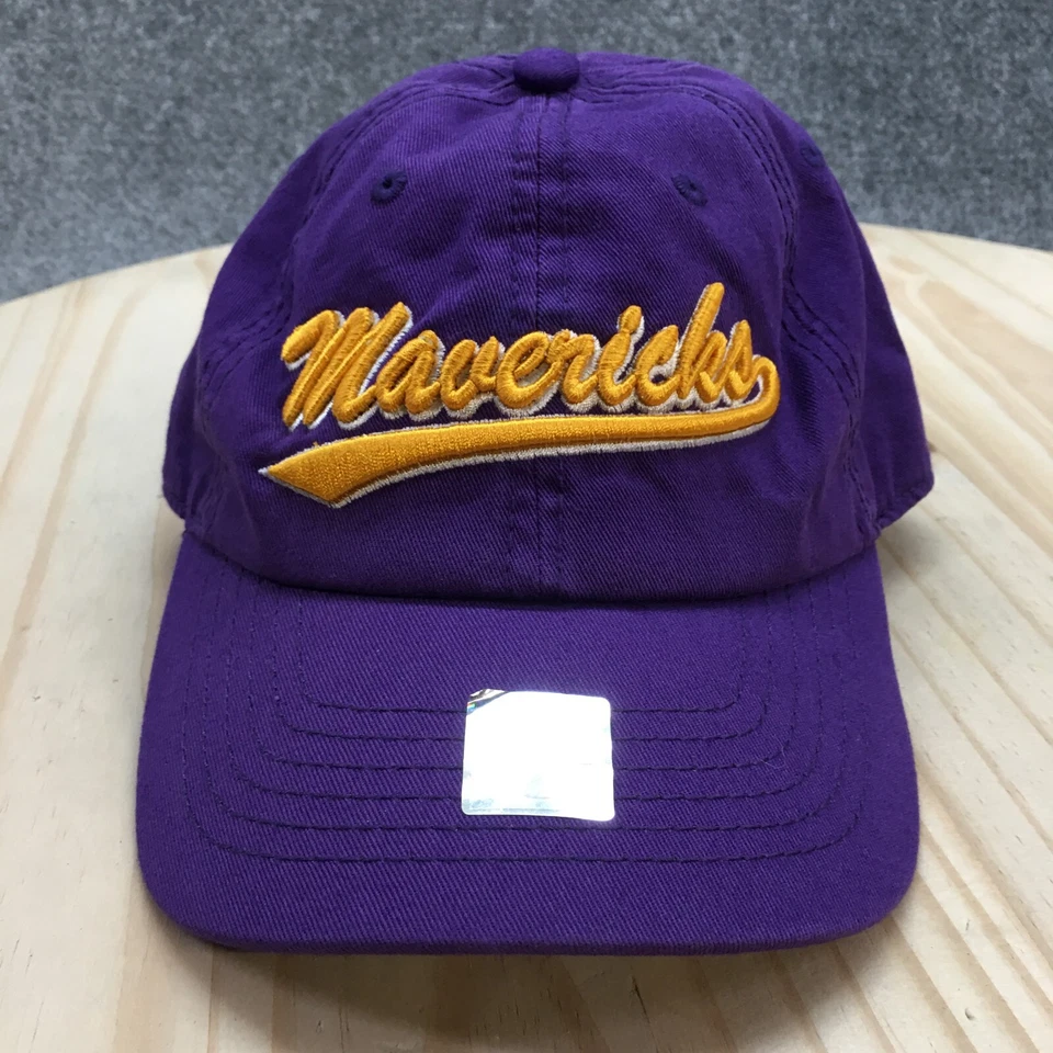 Gorra de béisbol Mavericks para hombre OS púrpura dorado algodón logotipo del equipo City Hunter Foto 2 de 4