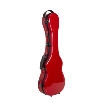 Crossrock Baritone Ukulele Case, Fits Up to 31 Inches-100% Fiberglass HardshelI