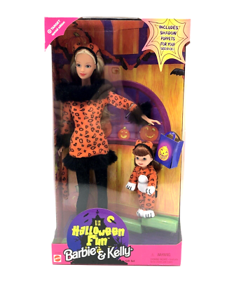 Halloween Fun Kelly and Barbie Mattel 23796 Target Exclusive 1998