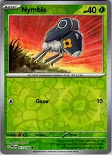 Pokemon - Nymble - 013/182 - Paradox Rift - Reverse Holo - NM/M