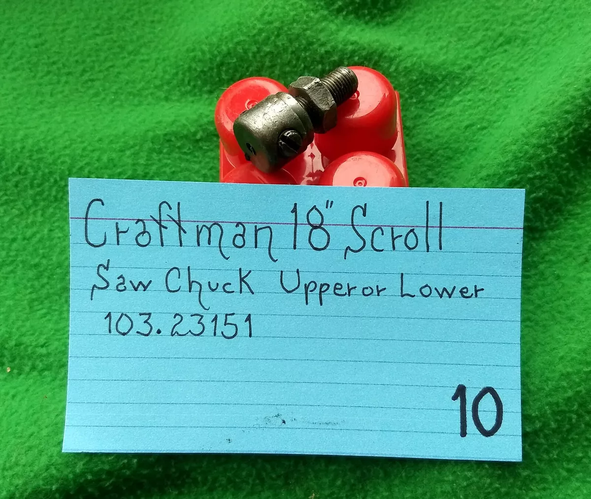 Craftsman 18 on sale scroll saw