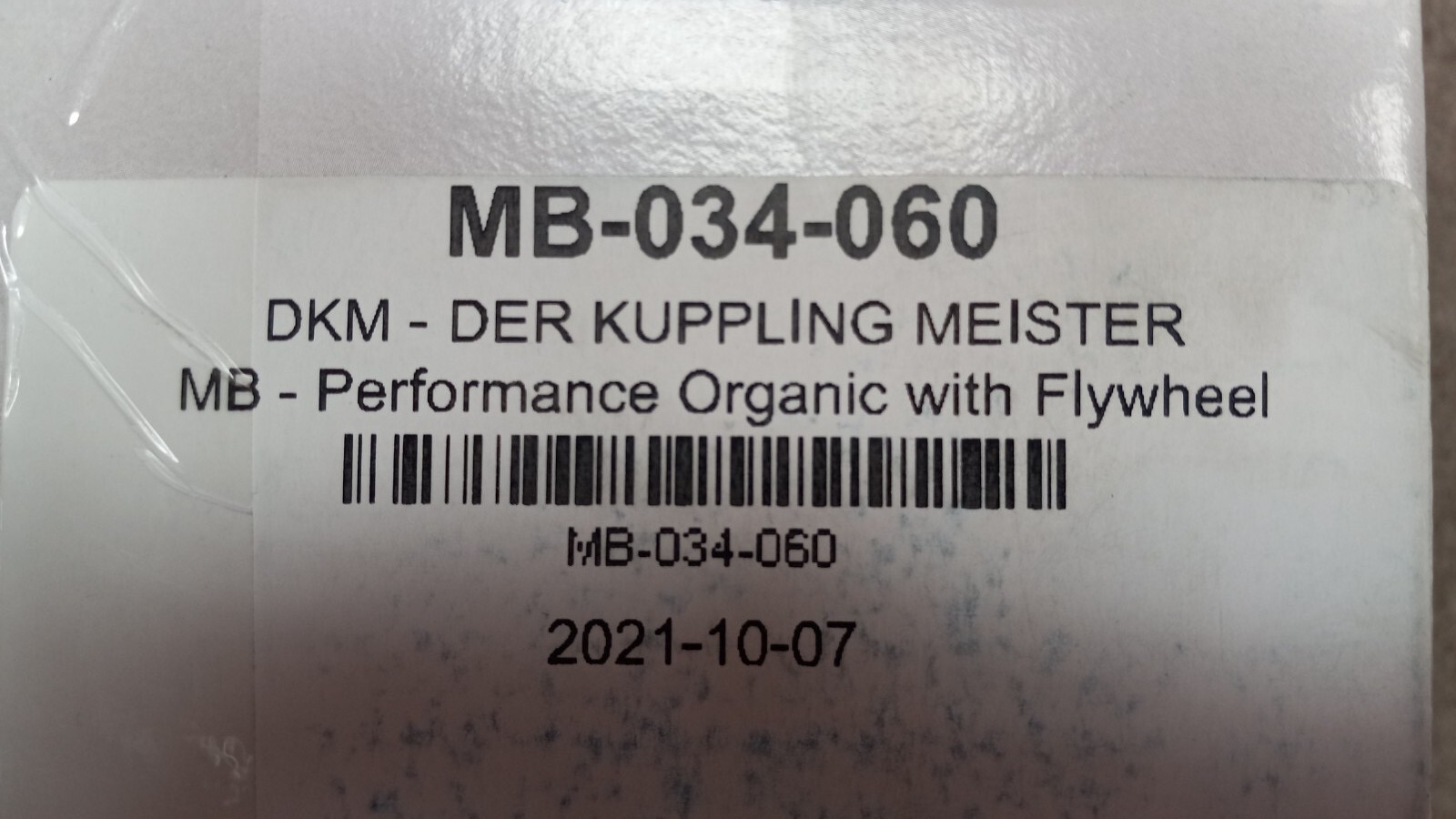 DKM MB034060 STAGE 2 HI PERFORMANCE Clutch Kit FOR VW Golf R GTI Jetta