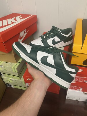 りん様 Size 10.5 - Nike Dunk Low Michigan State 194955872048| eBay