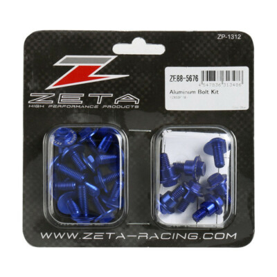 ZETA Aluminum Body Bolt Kit Blue ZE88-5676 | eBay