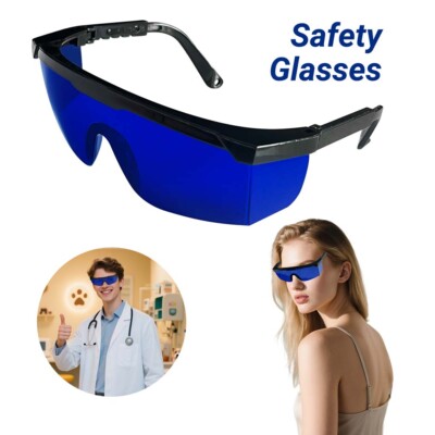 OD5+ Safety Glasses for IPL Laser Cutting & Light Therapy Device Protection