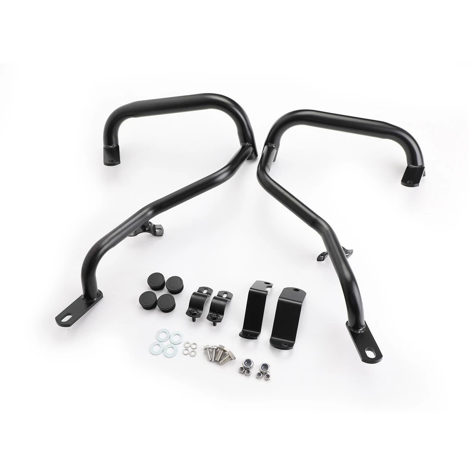 BLACK ENGINE GUARD SET Fits  HONDA CTX700/N 2014 - 2018 CRASH BARS PROTECTOR U.S Foto 2 de 4