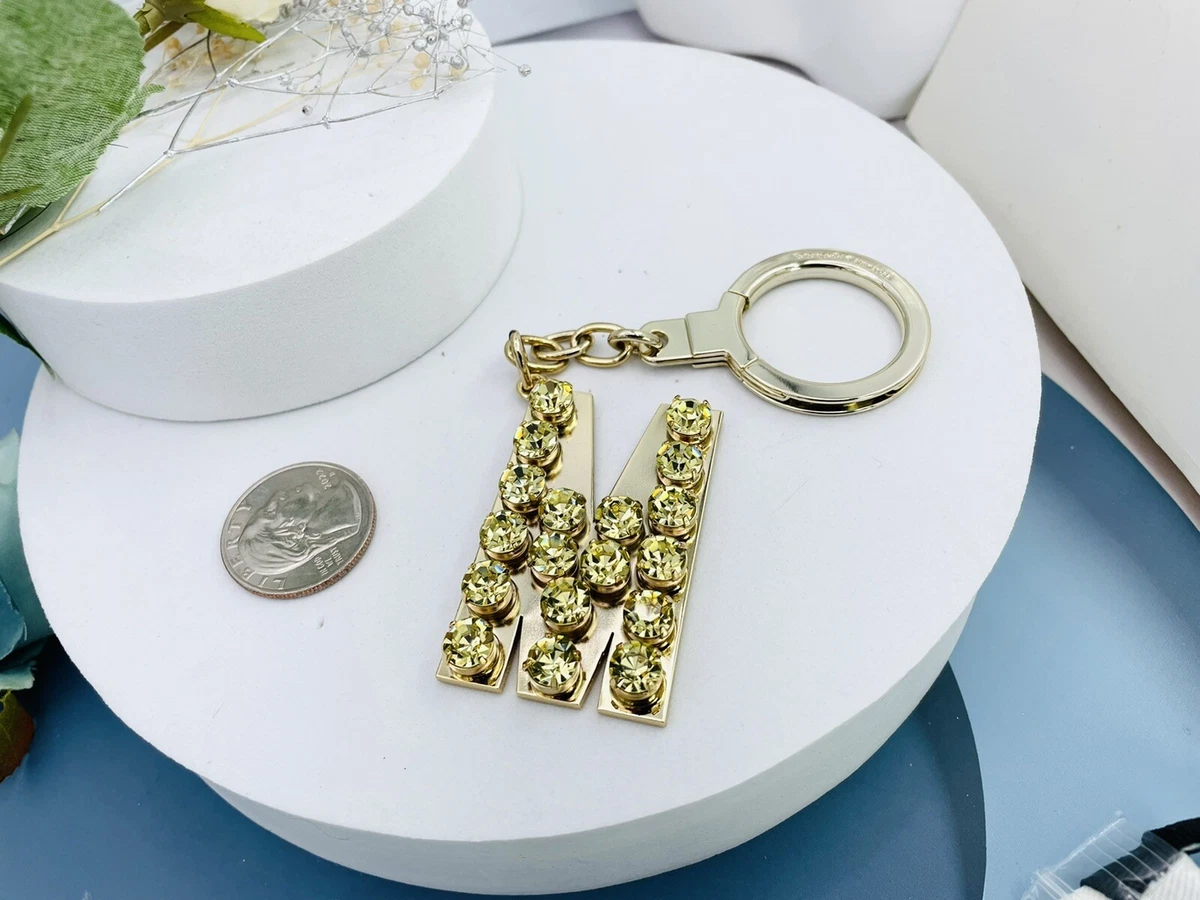 Initial keychain kate spade clearance
