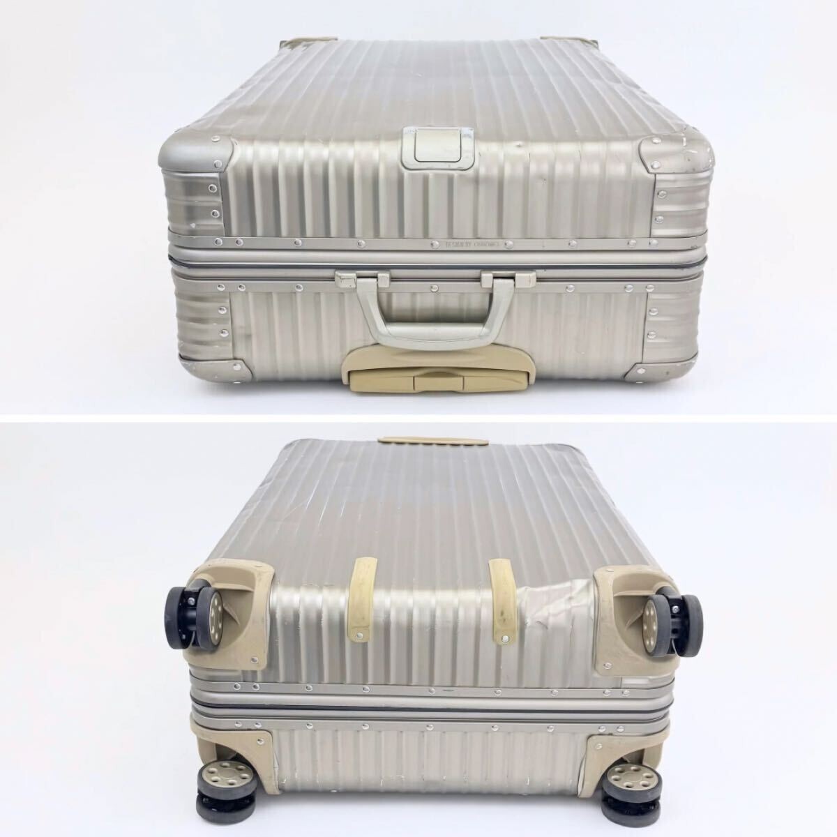 RIMOWA Topas Multiwheel Cabin 920.52 32L Silver 4-Wheel
