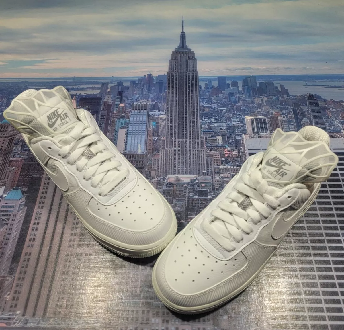 Nike air force top 1 white womens 6.5