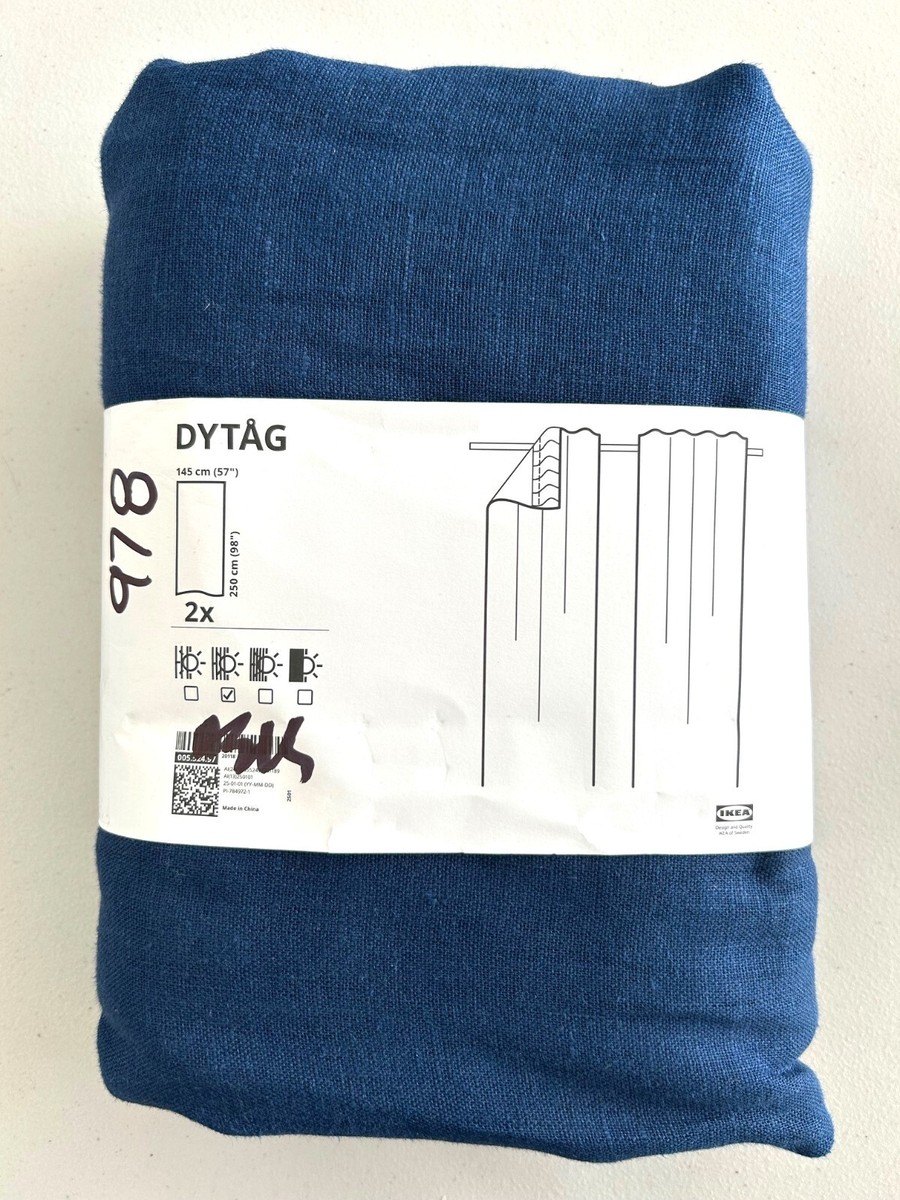 Ikea DYTAG Curtains 57x98 