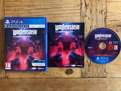 Wolfenstein Cyberpilot PS4 VR Spiel - Sehr guter Zustand