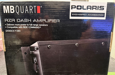 SELECT 2014-2021 POLARIS RZR MODELS MB QUART DASH AUDIO AMPLIFIER KIT 2883738