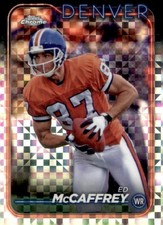 2024 Topps Chrome #63 Ed McCaffrey X-Fractor