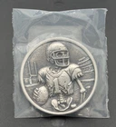 Skeleton Football Player Week 2 Winner 3.1ozt. .999 Silver 2in. Art Round Sealed