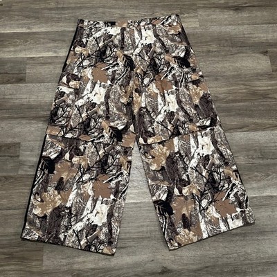 Adidas Originals AOP Camo Convertible Cargo Pants Shorts Mens 2XL