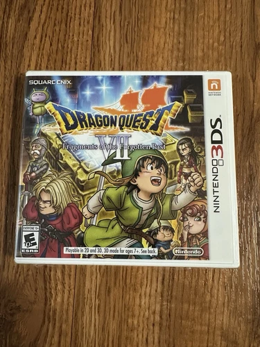 Dragon Quest VII: Fragments of the Forgotten Past (Nintendo 3DS, 2016) Sealed!!!