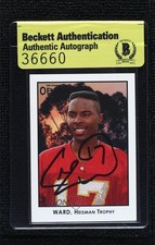 BAS 2011 TRI-STAR Obak Charlie Ward #50 Authentic Auto ow6