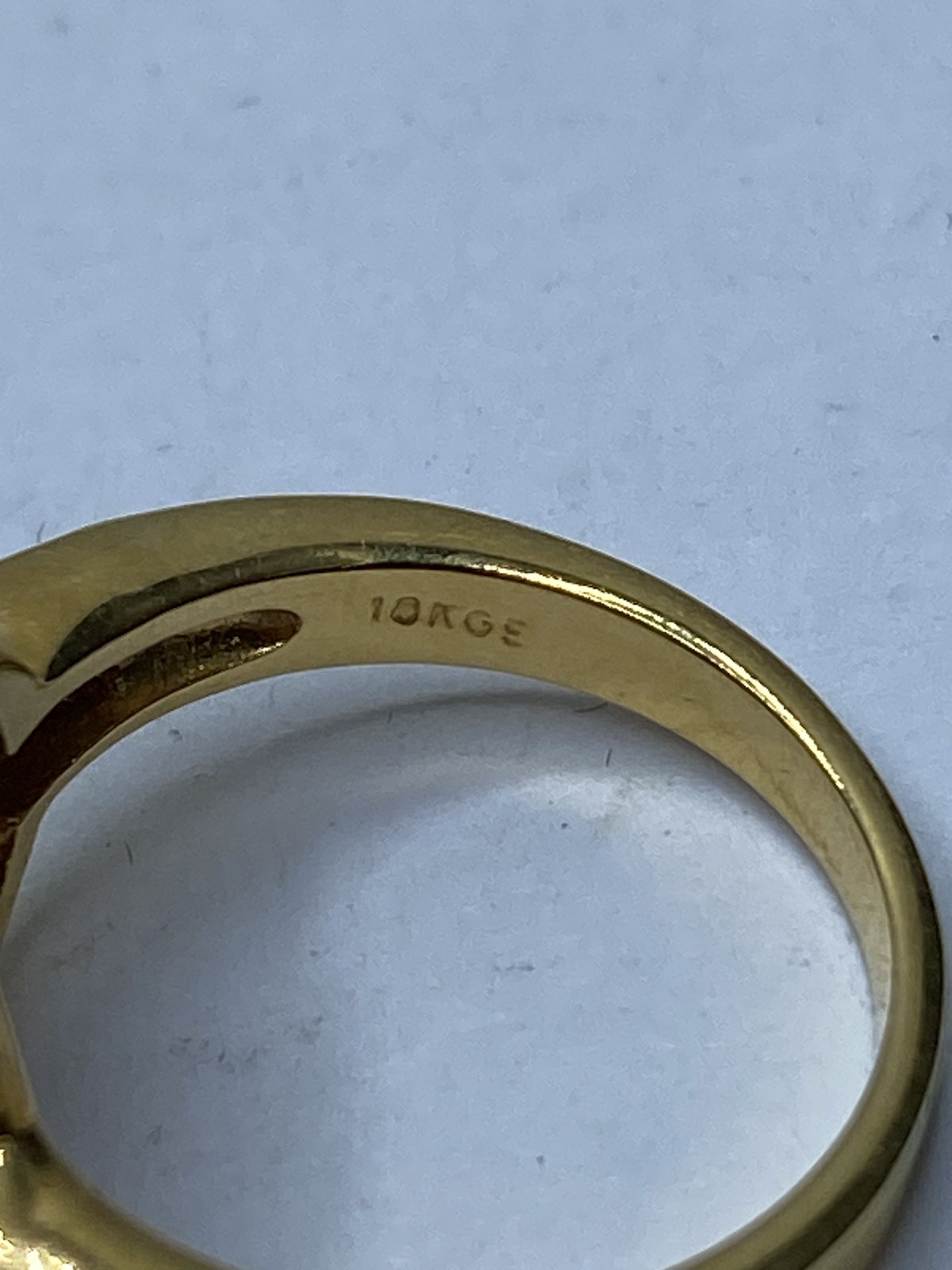 Gold Filled Spinel Assorted Ring Bundle 2pcs 10.7… - image 6