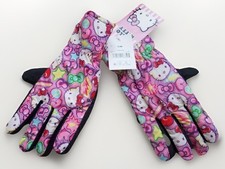 Hello Kitty pink ski snow gloves girls small-medium insulated