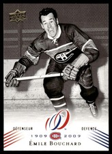 2008-09 Upper Deck Montreal Canadiens Centennial Butch Bouchard #45