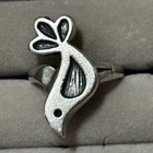 Sterling silver James Avery Vintage and Retired La Paloma Bird Ring  size 7