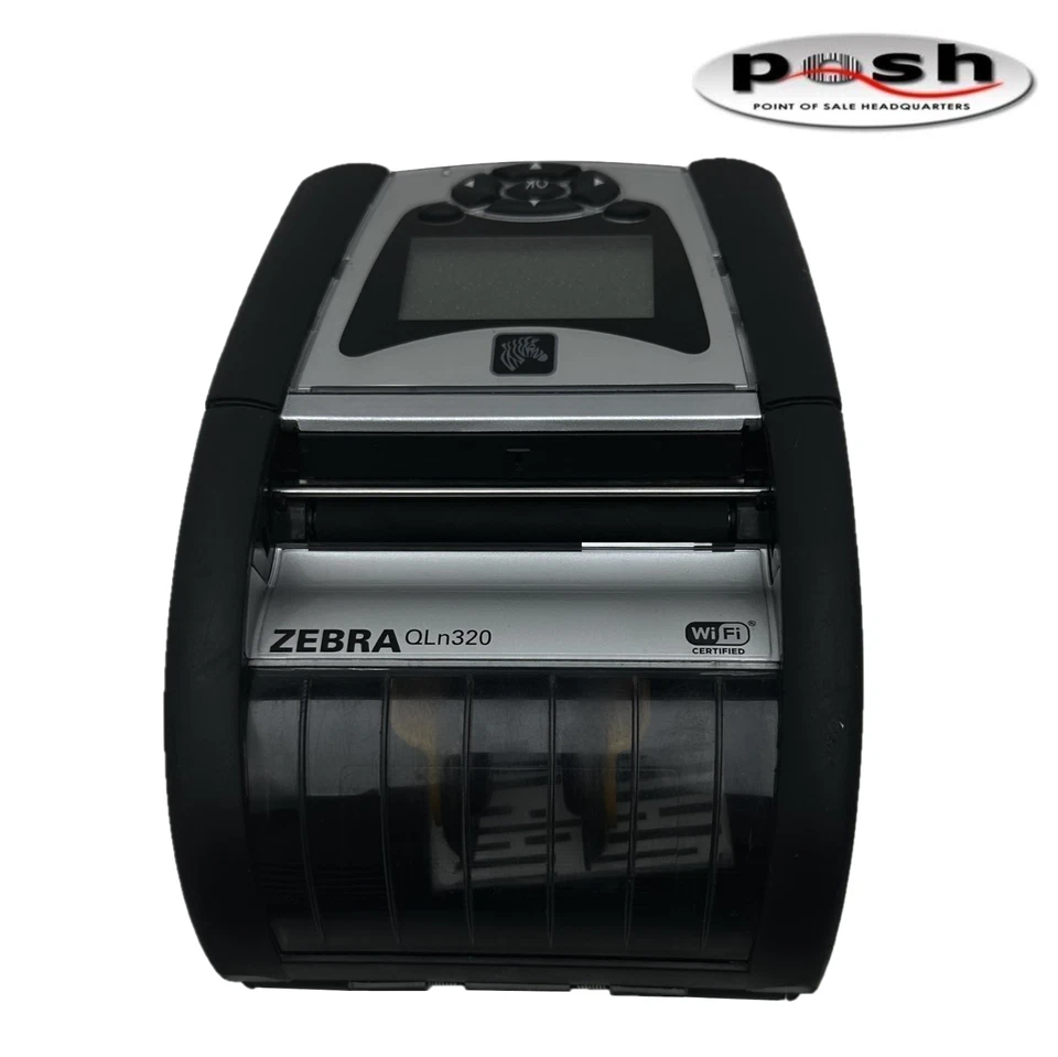 Lot of 2 - Zebra QLN320 Thermal Printer Handheld Printer - W/ battery included! - Image 3 of 4