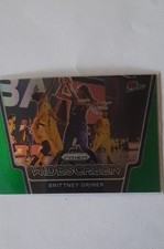 2021 Panini Prizm WNBA - Widescreen Brittney Griner #8 Green Prizm