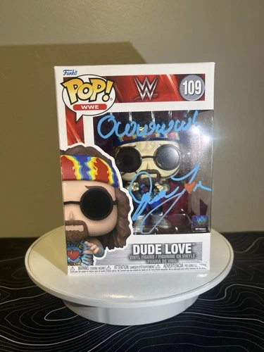 Funko Pop! WWE - Dude Love 109 Autographed Vinyl Figure