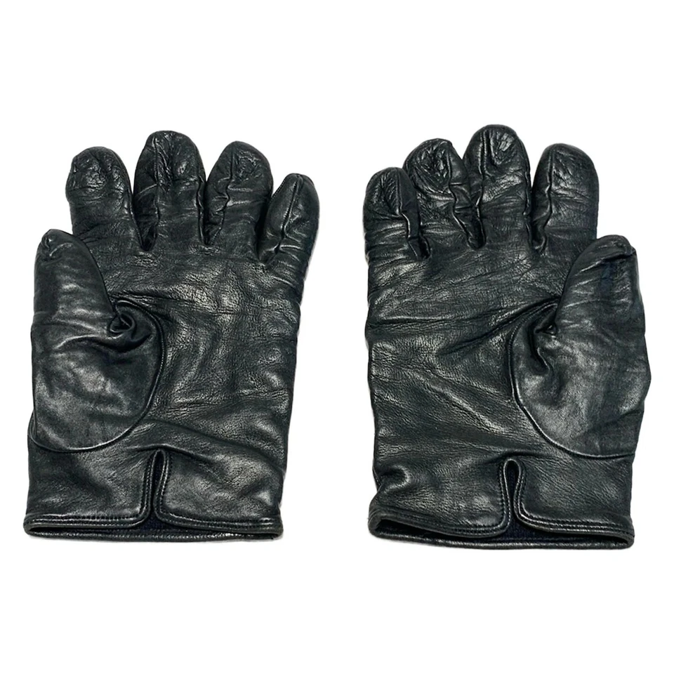 Auténticos EMPORIO ARMANI - Guantes de cuero negro para hombre Foto 3 de 4