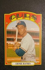 2021 Topps Heritage - 1972 Die-Cuts Ernie Banks #72DC-24 NM+