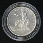 US Coin 1877-S Silver Trade Dollar Lustrous BU NO RESERVE!
