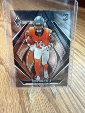 2024 PANINI PHOENIX FOOTBALL #244 TROY FRANKLIN BRONCOS ROOKIE CARD PC5. rookie card picture