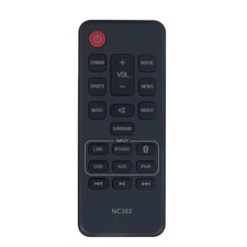 NC306UH NC306 Replacement Remote control for SANYO Sound Bar FWSB426F FWSB415E-A