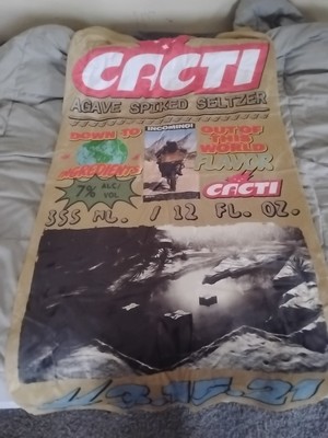 Travis Scott Cacti Down To Earth Towel