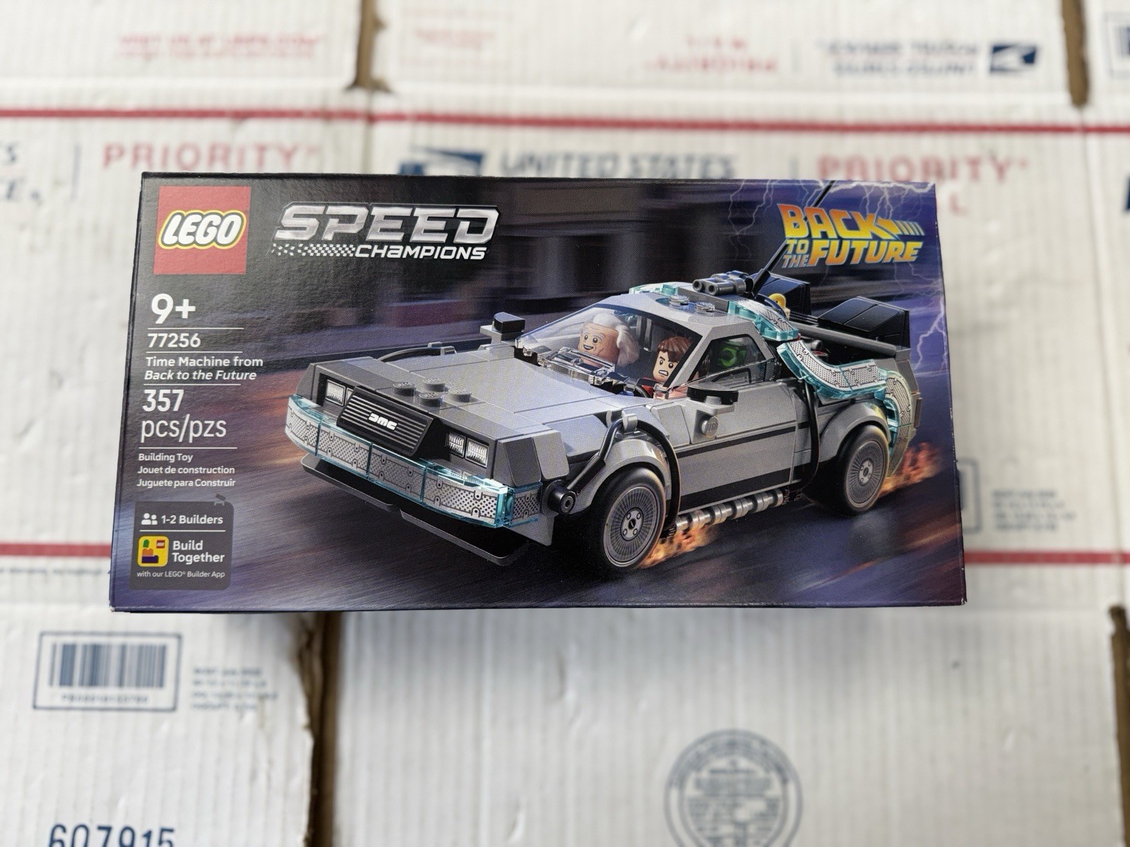 LEGO 77256 Speed Champions Back to the Future Time Machine 357pcs NEW IN HAND