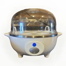 Elite Cuisine Maxi Matic Automatic Easy Egg Cooker EGC-007 Hard Boil Poached