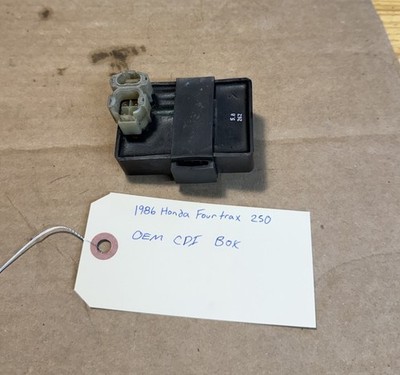 1986 Honda Fourtrax Trx 250 OEM CDI Box & Rubber Mount