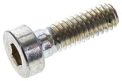 Zylinderschraube DIN 6912, M 4x12, Stahl verzinkt 8.8 D:M 4 L:12mm Dk:7,0mm S:3