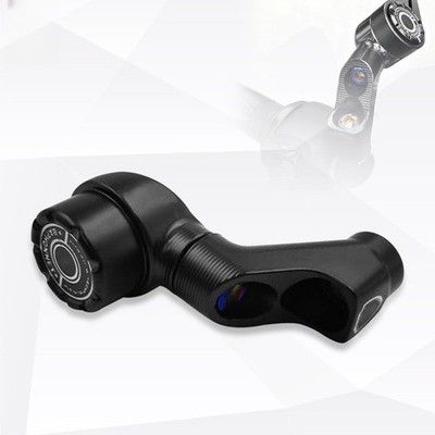 Schwarz ABS Lenker Halterung für Motorrad Rückspiegel Sitz Teile