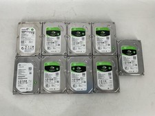 Lot of 9 Seagate BarraCuda 1TB 3.5" SATA HDD ST1000DM003 ST1000DM010