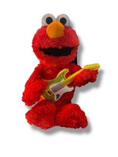 Elmo Rock And Rhyme Guitar Sesame Street Talking And Singing 14" Plush Toy