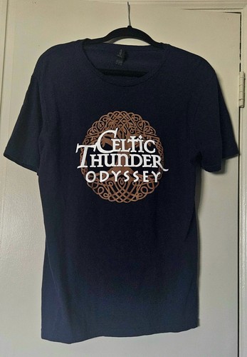 Celtic Thunder Odyssey Concert Medium Tee Shirt T-Shirt U.S. Tour 2024