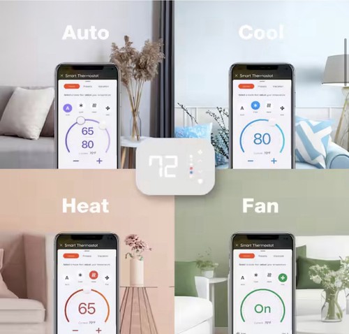 Commercial Electric Smart Wi-Fi and Bluetooth Programmable Thermostat - Picture 4 of 8