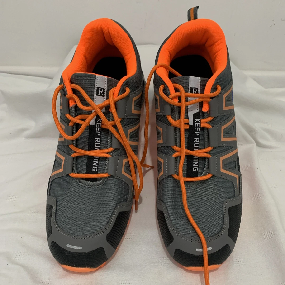 KEEP RUNNING Brand Speed 3 Running Shoes  Gray/Orange Size‎ EU 43/US 10-10.5 Amazon.com | Nike Vaporfly 3 Men main image 3