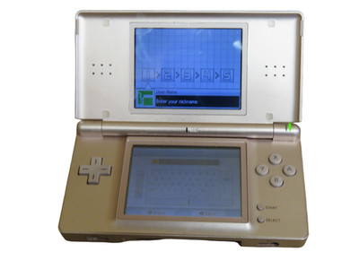 Nintendo DS Lite USG-001 Pink Handheld Console No Stylus No Charger