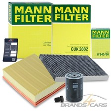 MANN-FILTER INSPEKTIONSPAKET FILTERSATZ A FÜR VW PASSAT 3B 3BG 1.8 T 20V 00-05