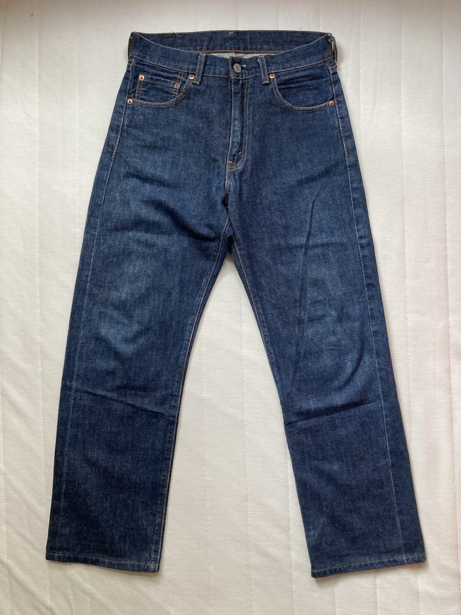 Levi's 502XX BIG E 140周年モデル 90s 濃紺 90s Levi's 502XX Big E Selvedge Jeans W30 Made in Japan Dark