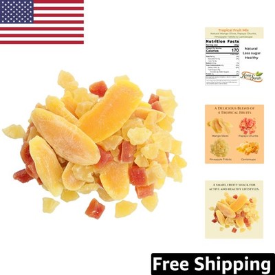 Convenient Tropical Fruit Mix in Resealable Bag - 1.5 lbs of Natural Goodness