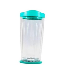 - Non Tip Boat Cup Holder & Tumbler System, Portable, Double Wall Teal